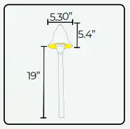 ABBA-LIGHTING-PLB17-Brass-Path-Light-fig-2