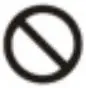 Prohibited icon