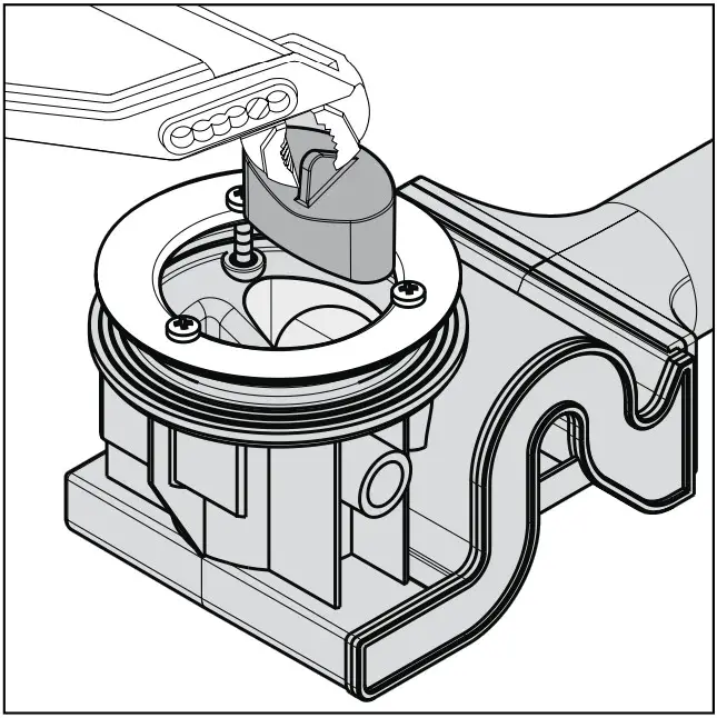 hansgrohe 60065180 Raindrain 90 XXL Basic Set for Waste Systems Shower - fig 7