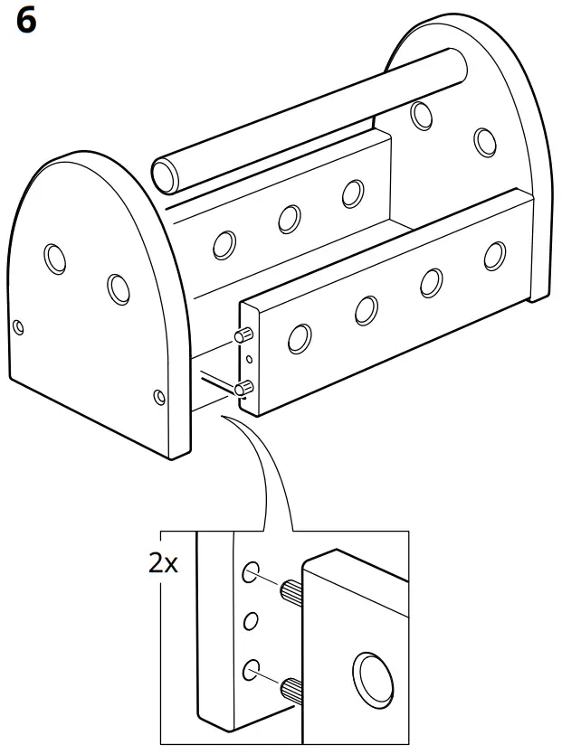 IKEA BLOMFLUGA 13 Piece Toy Tool Set - Assembly 4