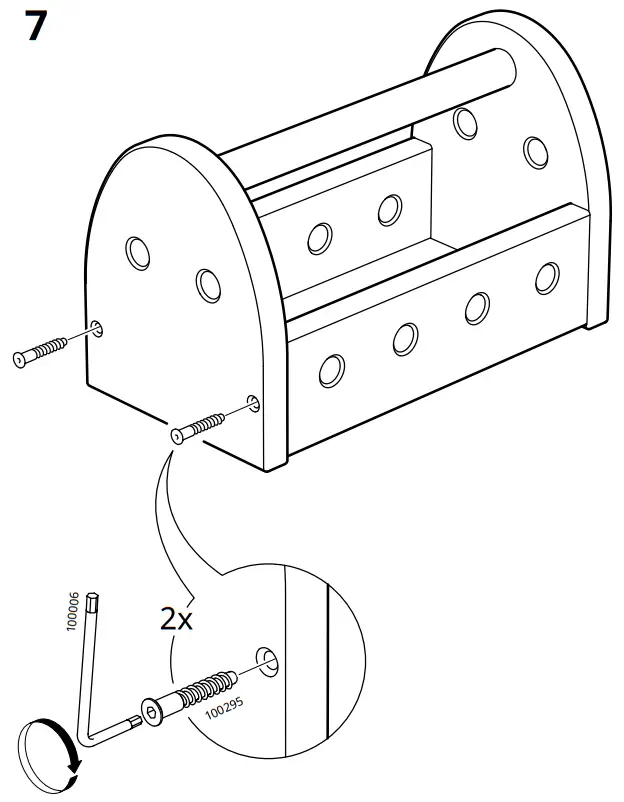 IKEA BLOMFLUGA 13 Piece Toy Tool Set - Assembly 5