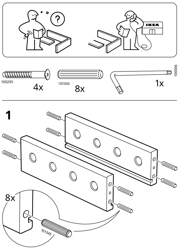 IKEA BLOMFLUGA 13 Piece Toy Tool Set - Parts