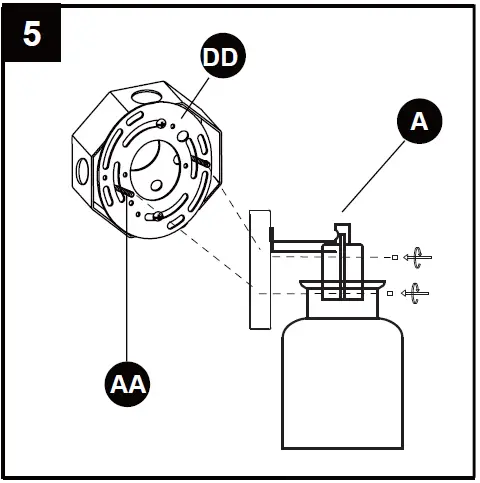 TRUE FINE TD10037W Dean 6 Inch 1 Light Black Bathroom Wall Sconce with Seeded Glass Shade 11