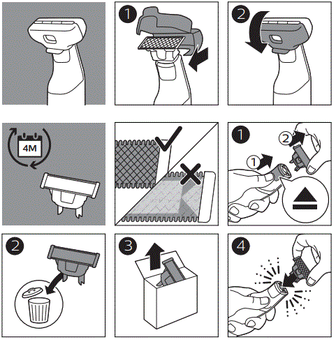 PHILIPS QP6550-15 OneBlade Pro Face and Body Trimmer-fig9