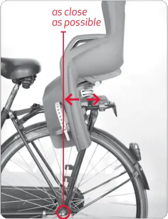 hamax Caress Child Bike Seat - e2