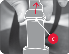 hamax Caress Child Bike Seat - h10