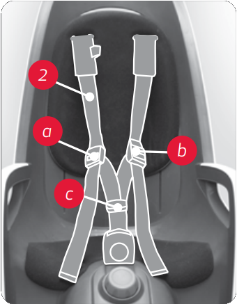 hamax Caress Child Bike Seat - h7