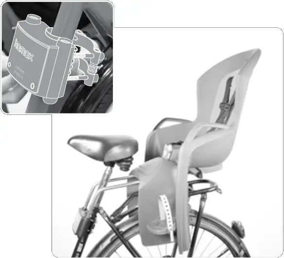 hamax Caress Child Bike Seat - p2