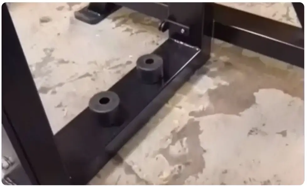 FRENCH FITNESS FFS ACC FFS Silver and FFB Black Adjustable Cable Crossover - BUMPERS