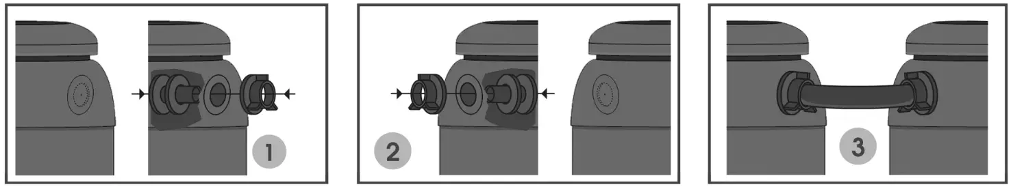 maze MWT DIV Downpipe Diverter - Connrcting 1
