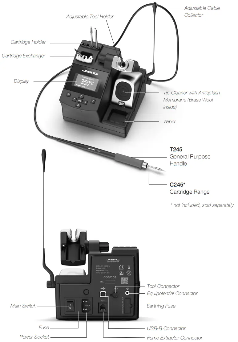 JBC CDB Soldering Station - List 1