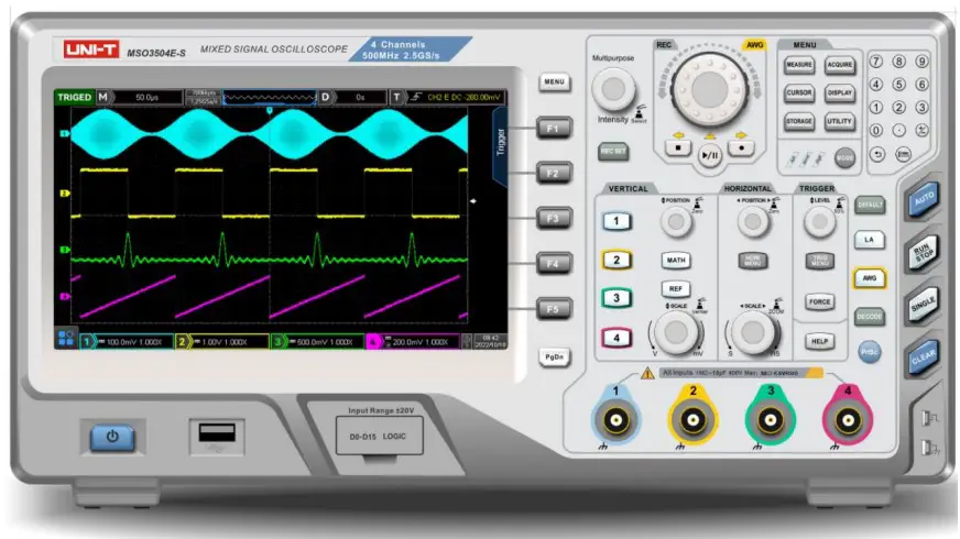 UNI-T UPO3000E Series Digital Phosphor Oscilloscopes