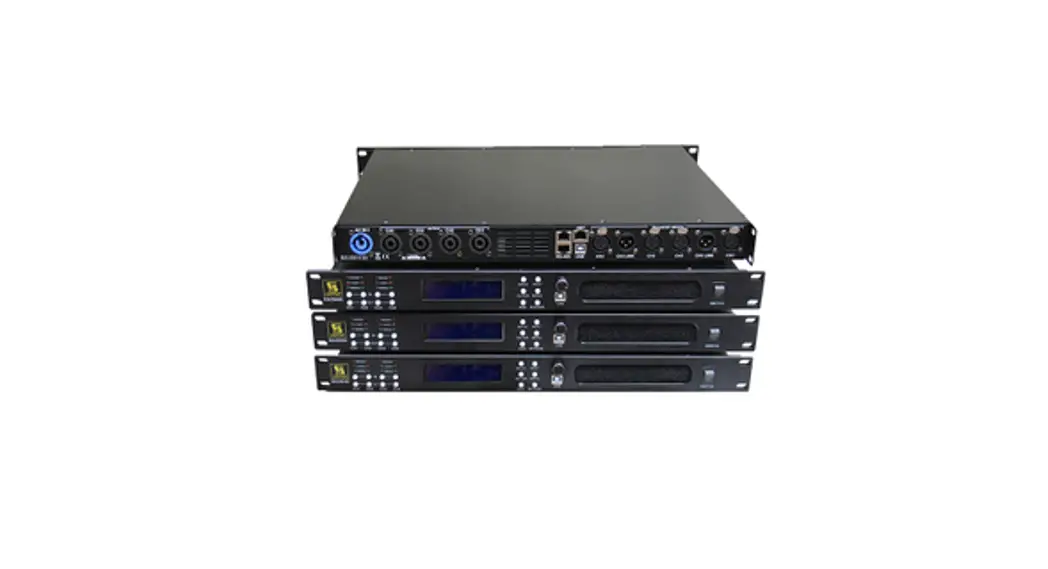 S-track Whale D4900 4 Channel Dsp Digital Power Amplifier Owner's Manual