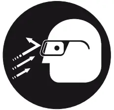 wear safety goggles Icon