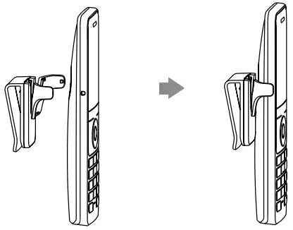 Yealink W60B DECT IP Phone - Belt Clip