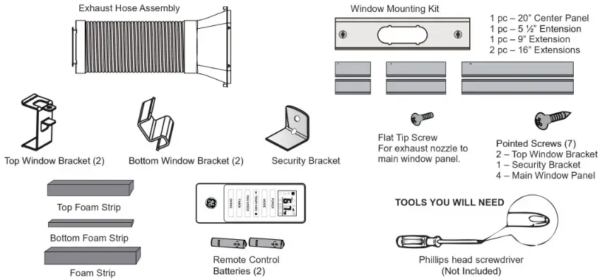 GE APPLIANCES APCD07 3 In 1 Portable Air Conditioner - Installation Instructions 4