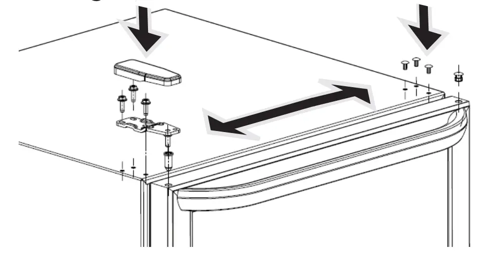 Reversing the door swing