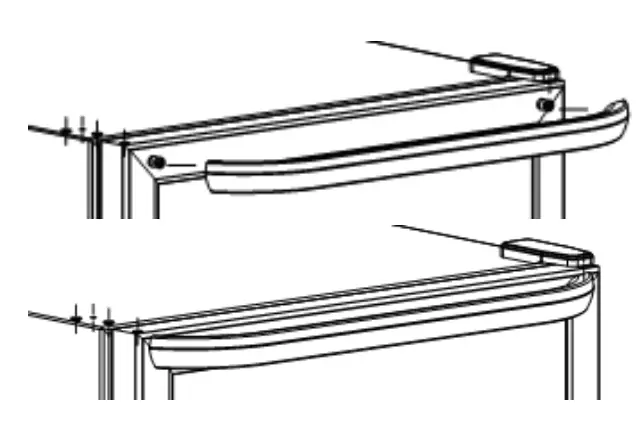 Reversing the door swing