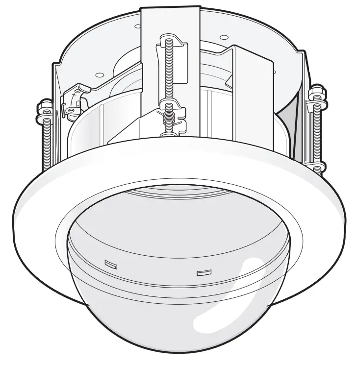 WV-Q159C, WV-Q159S Ceiling Mount Bracket