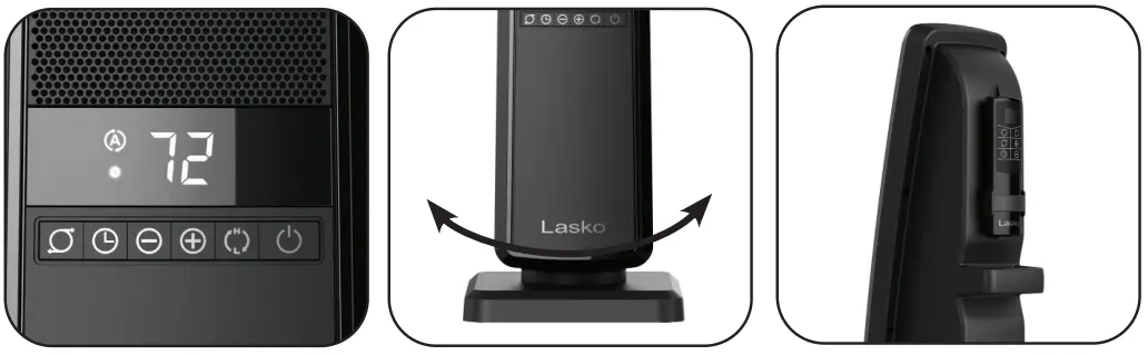 Lasko CT32955 Digital Ceramic Tower Heater 2