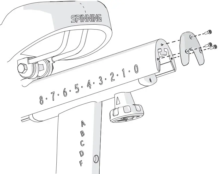 Attach the seat assembly