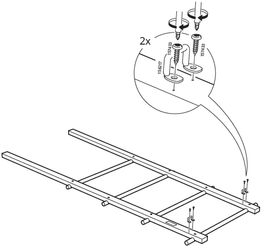 IKEA 903.444.56 VILTO Towel Stand 10