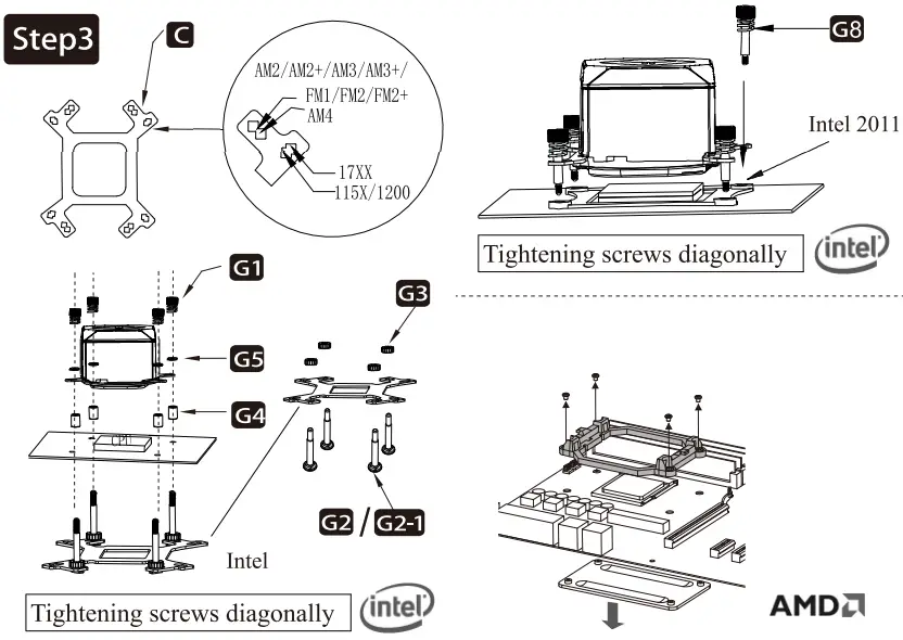 jONSBO TW6-240 ARGB Integrated Water Cooling - Figure