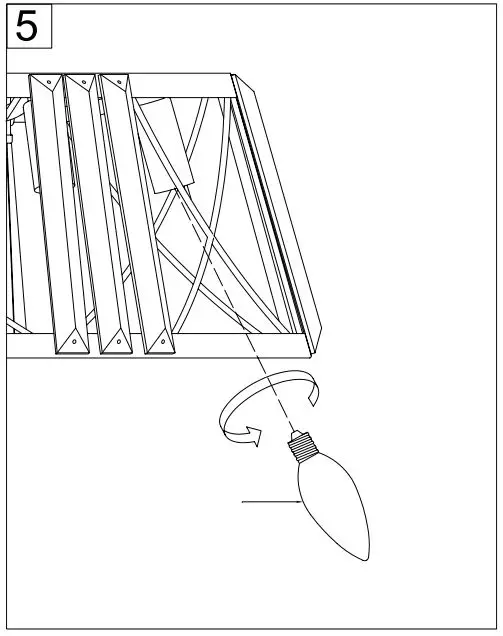 Flint-Garden-HLH-27138-5-Modern-5-Light-Black-Metal-and-Crystal-Drum-Chandelier-10