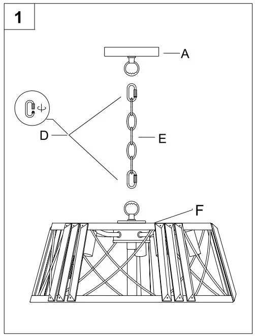Flint-Garden-HLH-27138-5-Modern-5-Light-Black-Metal-and-Crystal-Drum-Chandelier-4