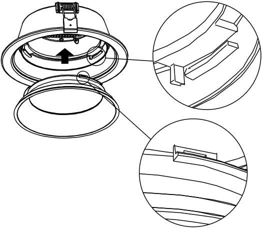 GREEN CREATIVE NYX Series Downlight - b1