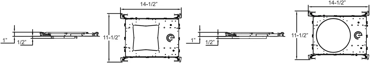 GREEN CREATIVE NYX Series Downlight - d2