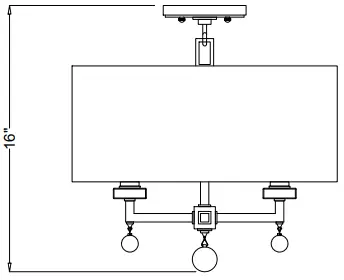 CRYSTORAMA 8105-AG_CEILING Paxton Four Light Ceiling Mount-fig2