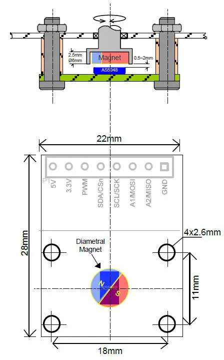 ams-AS5048-14-bit-Rotary-Position-Sensor-with-Digital-Angle-and-PWM-Output-4
