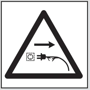 Plugging Warning Icon