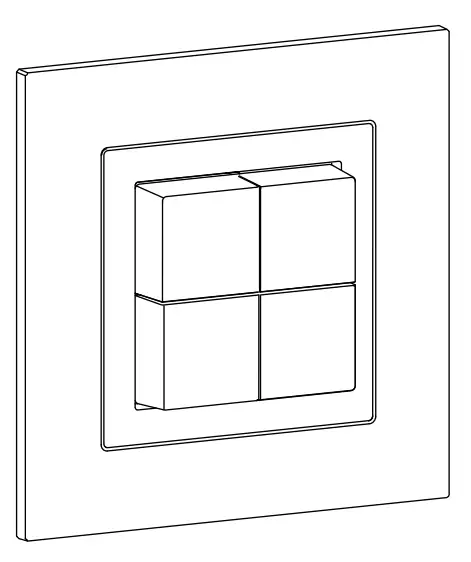 hager WH2x262xxxC kallysto CH Friends of Hue Smart Switch