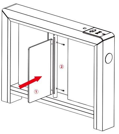 ZKTECO-Mars-B1000-Series-Swing-Barrier-FIG-13