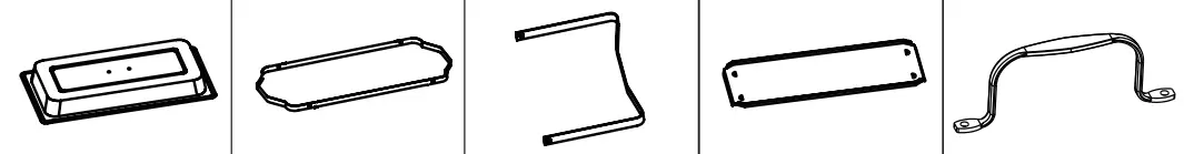 VEVOR DT C1014 Rectangle Chafing Dish - Parts