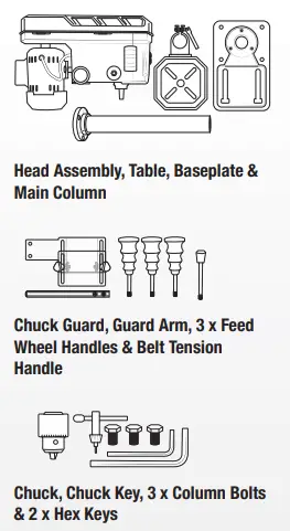 Ozito-Industries-BDP-450-Pedestal-Drill-Press-fig-1