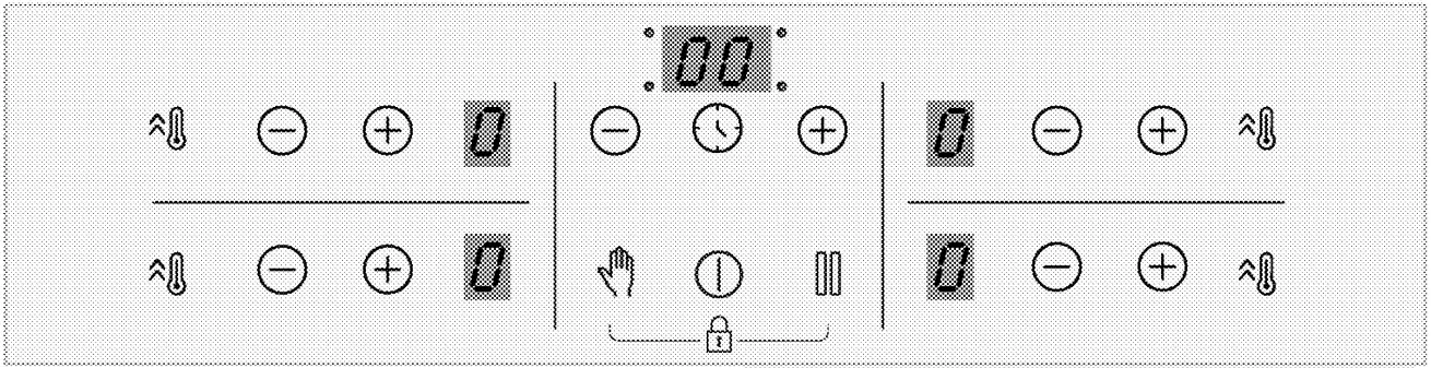 beko HII 64202 MTB Built In Hob - Hob Control