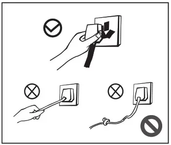 Midea WHS 65LB1 Compact Refrigerator - Safety Warning 1
