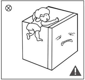 Midea WHS 65LB1 Compact Refrigerator - Safety Warning 7