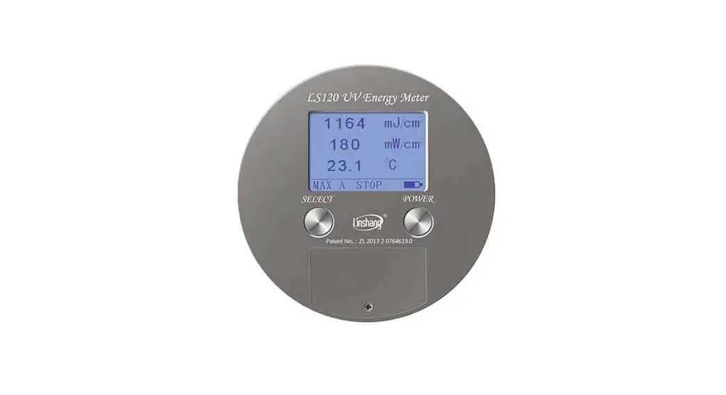Linshang Ls120 Uv Energy Meter User Manual