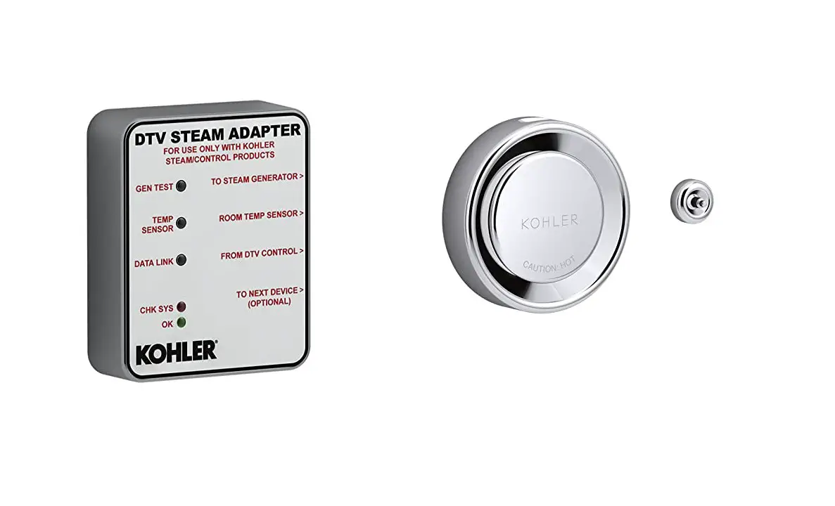 Kohler K-5548-k1-cp Dtv+ Single Steam Adapter Kit Instruction Manual