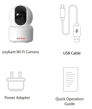 CP PLUS enzyKam  E35A WiFi and Wireless Security Camera - fig 3