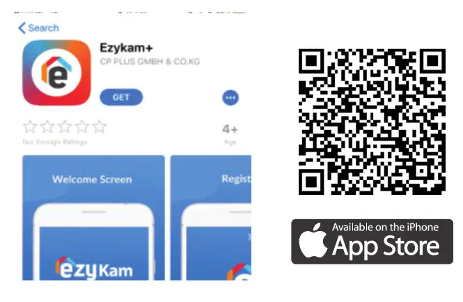 CP PLUS enzyKam  E35A WiFi and Wireless Security Camera - qr 3