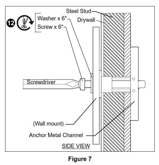CHIEF RXF3, RXT3 FIT Extra Large Flat Panel Mounts - fig 23