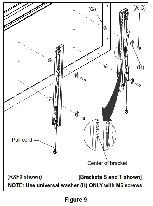 CHIEF RXF3, RXT3 FIT Extra Large Flat Panel Mounts - fig 24