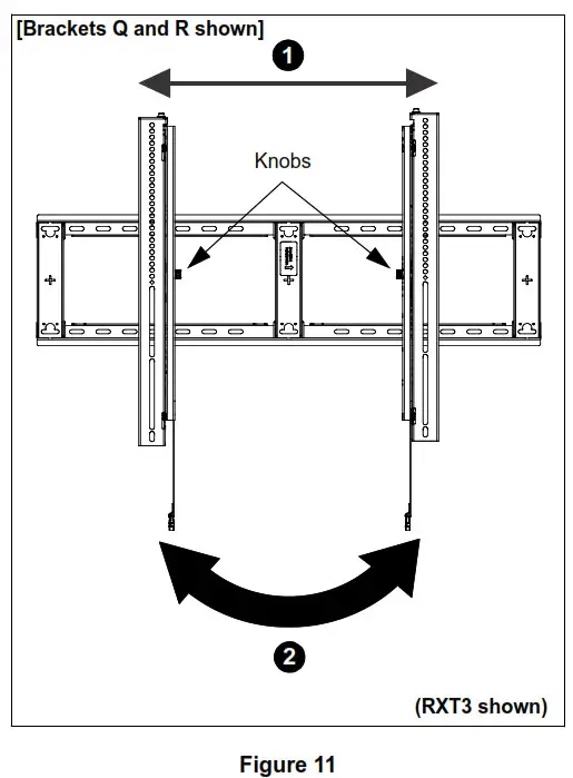 CHIEF RXF3, RXT3 FIT Extra Large Flat Panel Mounts - fig 26