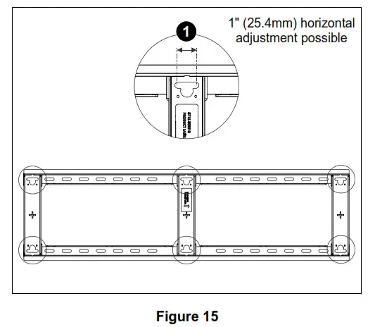 CHIEF RXF3, RXT3 FIT Extra Large Flat Panel Mounts - fig 31
