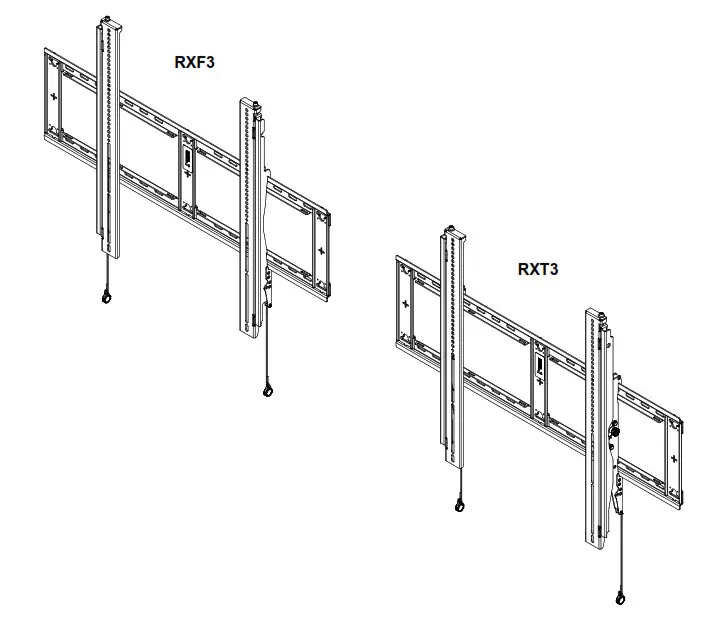CHIEF RXF3, RXT3 FIT Extra Large Flat Panel Mounts - fig 17